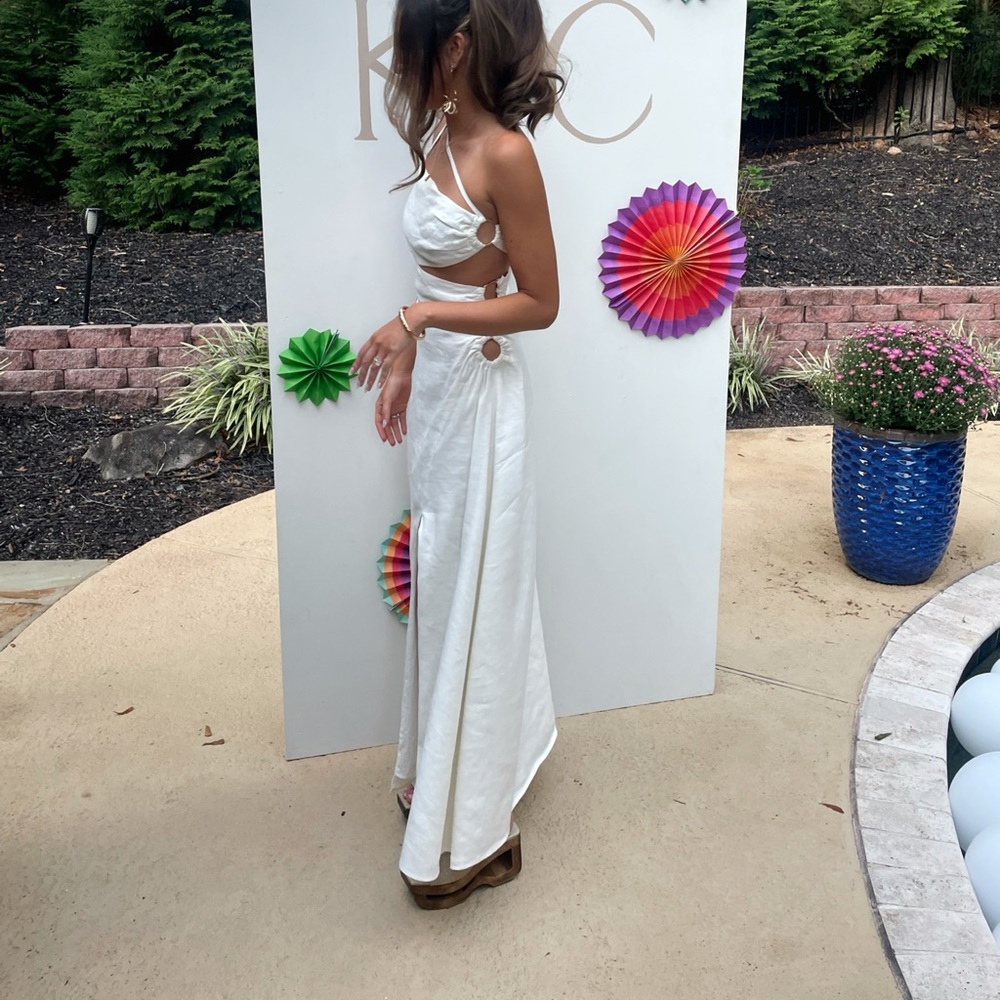 Cult Gaia Terese Cut-Out A-Line Gown - Picture 7 of 10